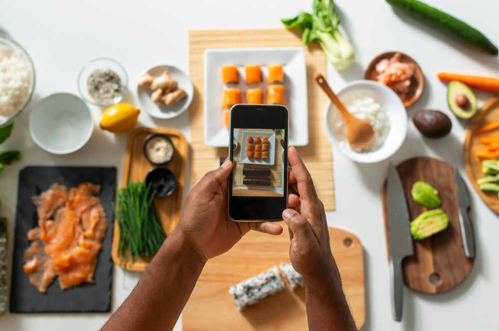 Scan d'un repas avec Nutriscan